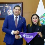 Nos reunimos con Olimpia Coral Melo, impulsora de la #LeyOlimpia, para trabajar de manera conjunta en el combate a la violencia digital en nuestro estado